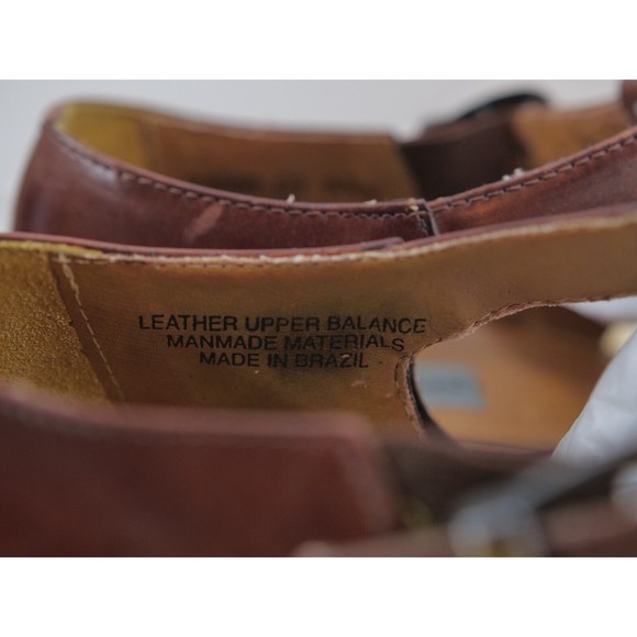 Stacy Adams Men\'s Huraches‎ Red Comfort Flex Sandals Size 10.5M main image 4